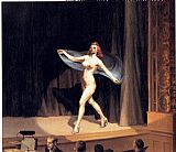 Edward Hopper Famous Paintings - Girlie Show